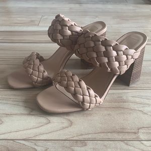 Braided Heeled Sandals